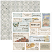 Picture of Ciao Bella Μπλοκ Scrapbooking 6"x6" - Eastern Journey Fussy Cut Pad, 24 τεμ.
