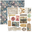 Picture of Ciao Bella Μπλοκ Scrapbooking 6"x6" - Eastern Journey Fussy Cut Pad, 24 τεμ.