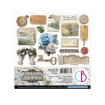 Picture of Ciao Bella Μπλοκ Scrapbooking 6"x6" - Eastern Journey Fussy Cut Pad, 24 τεμ.