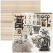 Picture of Ciao Bella Μπλοκ Scrapbooking 12"x12" - Typographic, 12 τεμ.