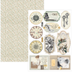 Picture of Ciao Bella Μπλοκ Scrapbooking A4 - Typographic Creative Pad, 9 τεμ.
