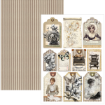 Picture of Ciao Bella Μπλοκ Scrapbooking A4 - Typographic Creative Pad, 9 τεμ.