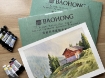 Picture of Baohong Watercolor Paper Set | Χαρτί Ακουαρέλας 100% Βαμβάκι 300 gsm, Cold Press 18 x 28 cm, 8 φύλλα