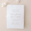 Picture of Olino Paperworks Cotton Paper With Deckled Edge | Χειροποίητο Βαμβακερό Χαρτί A4, 125gsm, Ivory, 10 τεμ.