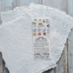 Picture of Lamali Aquarelle Handmade Cotton Rag Paper 24 x 36 cm | Χειροποίητο Χαρτί 100% Βαμβάκι 300gsm - Λευκό, 10 τεμ.