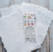 Picture of Lamali Aquarelle Handmade Cotton Rag Paper 18 x 24 cm | Χειροποίητο Χαρτί 100% Βαμβάκι 300gsm - Λευκό, 10 τεμ.