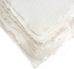 Picture of Lamali Handmade Cotton Rag Paper | Χειροποίητο Χαρτί 100% Βαμβάκι 120gsm - White, 24 x 36 cm