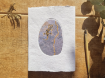 Picture of Lamali Galet Handmade Cotton Rag Notebook | 100% Cotton Handmade Notebook 120gsm - White, 5.9" x 8.3"