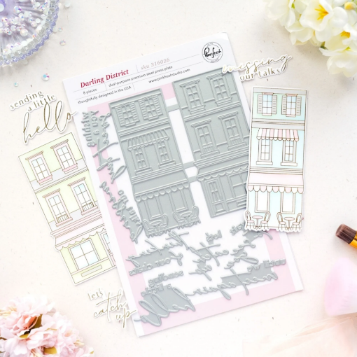 Picture of Pinkfresh Studio The Couture Edit Press Plate | Foiling Plate, Darling District