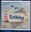 Picture of Lisa Horton Crafts Layering Stencils | Σετ Στενσιλ με Φάρο - Landscape Lighthouse, 11 τεμ.