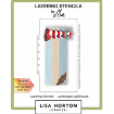 Picture of Lisa Horton Crafts Layering Stencils | Σετ Στενσιλ με Φάρο - Landscape Lighthouse, 11 τεμ.