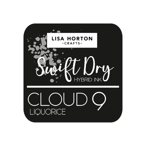Picture of Lisa Horton Crafts Cloud 9 Swift Dry Hybrid Ink Pad - Υβριδικό Μελάνι Liquorice