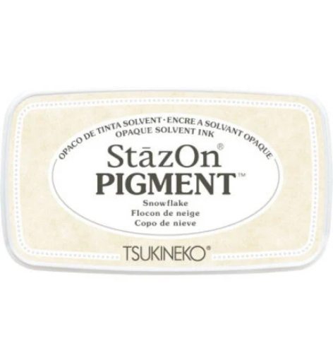 Picture of Tsukineko StazOn Pigment Ink Pad | Μόνιμο Μελάνι Διαλύτη – Snowflake