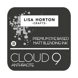 Picture of Lisa Horton Crafts Cloud 9 Matt Blending Ink Pad - Ματ Μελάνι Anthracite
