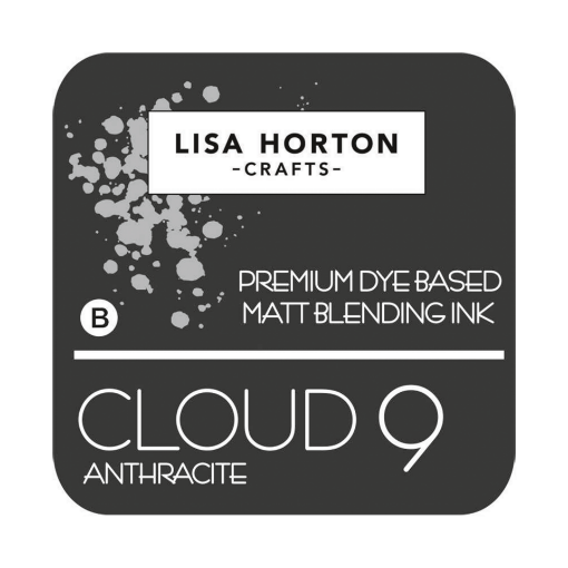 Picture of Lisa Horton Crafts Cloud 9 Matt Blending Ink Pad - Ματ Μελάνι Anthracite