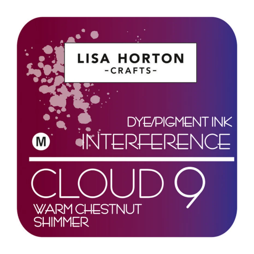 Picture of Lisa Horton Crafts Cloud 9 Interference Ink Pad | Ιριδίζον Μελάνι που Αλλάζει Χρώμα - Warm Chestnut Shimmer