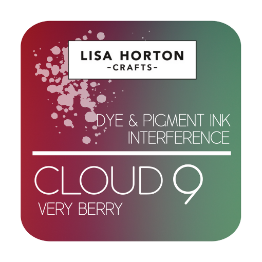 Picture of Lisa Horton Crafts Cloud 9 Interference Ink Pad | Ιριδίζον Μελάνι που Αλλάζει Χρώμα - Very Berry