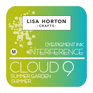 Picture of Lisa Horton Crafts Cloud 9 Interference Ink Pad | Ιριδίζον Μελάνι που Αλλάζει Χρώμα - Summer Garden Shimmer
