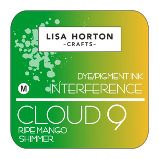 Picture of Lisa Horton Crafts Cloud 9 Interference Ink Pad | Ιριδίζον Μελάνι που Αλλάζει Χρώμα - Ripe Mango Shimmer