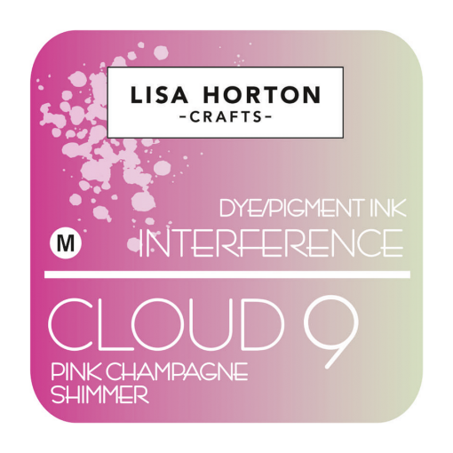 Picture of Lisa Horton Crafts Cloud 9 Interference Ink Pad | Ιριδίζον Μελάνι που Αλλάζει Χρώμα - Pink Champagne Shimmer