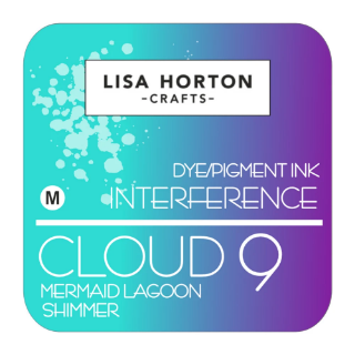 Picture of Lisa Horton Crafts Cloud 9 Interference Ink Pad | Ιριδίζον Μελάνι που Αλλάζει Χρώμα - Mermaid Lagoon Shimmer