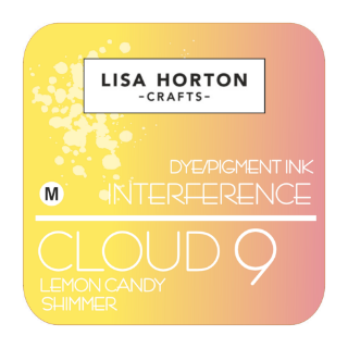 Picture of Lisa Horton Crafts Cloud 9 Interference Ink Pad | Ιριδίζον Μελάνι που Αλλάζει Χρώμα - Lemon Candy Shimmer