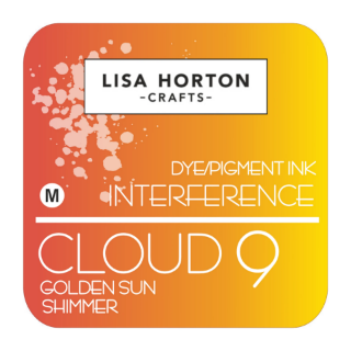 Picture of Lisa Horton Crafts Cloud 9 Interference Ink Pad | Ιριδίζον Μελάνι που Αλλάζει Χρώμα - Golden Sun Shimmer