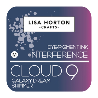 Picture of Lisa Horton Crafts Cloud 9 Interference Ink Pad | Ιριδίζον Μελάνι που Αλλάζει Χρώμα - Galaxy Dream Shimmer
