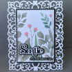 Picture of Lisa Horton Crafts 3D Embossing Folder | Μήτρα για Ανάγλυφα – Wildflowers, 6x6”