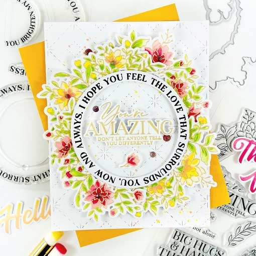Picture of Pinkfresh Studio Circle Florals - Συλλογή με Κυκλικά Floral Σχέδια