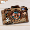Picture of Elizabeth Craft Designs Dies by Cute & Whimsical | Σετ Μήτρες Κοπής – Build a Book: Camera and Suitcase, 32 τεμ.