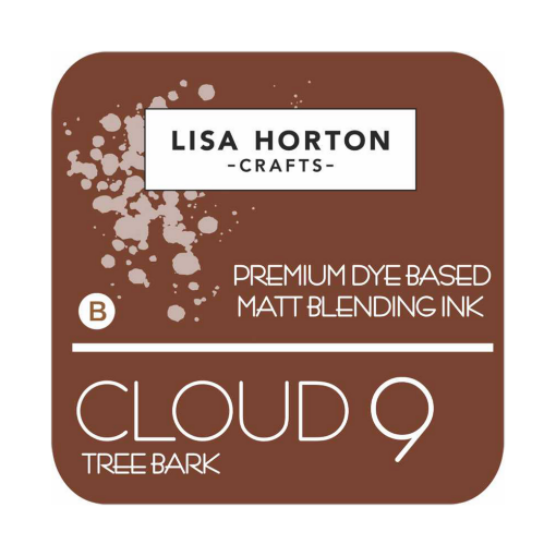 Picture of Lisa Horton Crafts Cloud 9 Matt Blending Ink Pad - Ματ Μελάνι Tree Bark