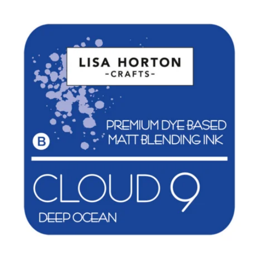 Picture of Lisa Horton Crafts Cloud 9 Matt Blending Ink Pad - Ματ Μελάνι Deep Ocean