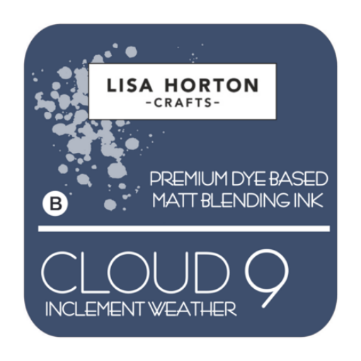 Picture of Lisa Horton Crafts Cloud 9 Matt Blending Ink Pad - Ματ Μελάνι Inclement Weather
