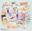 Picture of Mintay Papers Αυτοκόλλητα Chipboard - Childhood, 56τεμ.