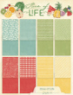 Picture of Graphic 45 Slice of Life 8.5x11 Inch Patterns & Solids Pack - Σετ Χαρτιών Scrapbooking Διπλής Όψης, 16 Φύλλα