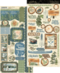 Picture of Graphic 45  Sticker Set | Αυτοκόλλητα - Adventure Awaits