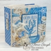 Picture of Graphic 45 Ocean Blue Keepsake Kit with Exclusive Metal Die-Set - Συλλεκτικό Σετ Scrapbooking 12" x 12" με Αποκλειστική Μήτρες Κοπής