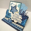 Picture of Graphic 45 Ocean Blue Keepsake Kit with Exclusive Metal Die-Set - Συλλεκτικό Σετ Scrapbooking 12" x 12" με Αποκλειστική Μήτρες Κοπής