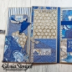 Picture of Graphic 45 Ocean Blue Keepsake Kit with Exclusive Metal Die-Set - Συλλεκτικό Σετ Scrapbooking 12" x 12" με Αποκλειστική Μήτρες Κοπής