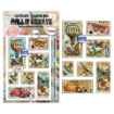 Picture of AALL & Create Clear Stamps by Autour De Mwa & Co | Σετ Σφραγίδες – Dispatch Transit: Miniature Postage Stamps, 7 τεμ.