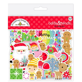 Picture of Doodlebug Odds & Ends | Χριστουγεννιάτικα Διακοσμητικά Εφήμερα Die-Cuts, Oh What Fun, 203τεμ.