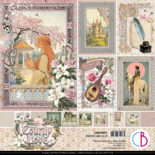 Picture of Ciao Bella Χαρτιά Scrapbooking 12” x 12” – Courtly Love, 12 τεμ.