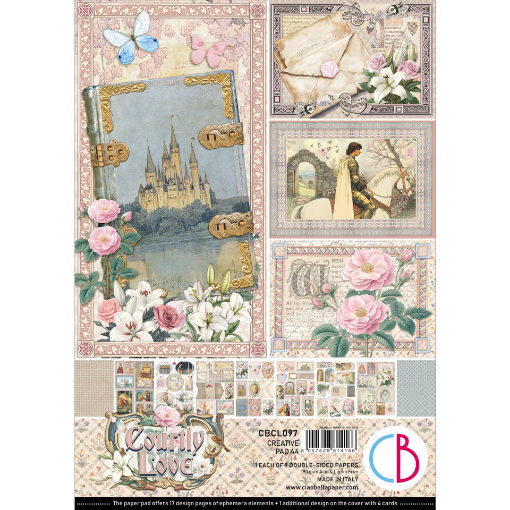 Picture of Ciao Bella Creative Pad A4 – Courtly Love, 9 τεμ.
