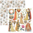 Picture of Ciao Bella Fussy Cut Pad 6” x 6” – Courtly Love, 24 τεμ.