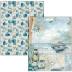 Picture of Ciao Bella Βιβλίο Χαρτιών & Ephemera για Mixed Media A4 Maxi – Edge of the Ocean