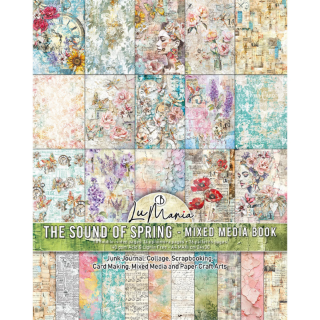 Picture of Ciao Bella Maxi Mixed Media Book A4 | Βιβλίο Mixed Media The Sound of Spring, 50 Σελίδες