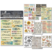 Picture of Ciao Bella Mixed Media Stickers | Διάφανα Αυτοκόλλητα The Sound of Spring, 10 φύλλα