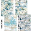 Picture of Ciao Bella CraftMix Paper Pack A5 | Χαρτιά Mixed Media Edge of the Ocean, 8τεμ
