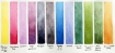 Picture of Daniel Smith Extra Fine Watercolors Colors of Inspiration Dot Card | Κάρτα Δοκιμής Ακουαρέλας, 18 Χρώματα